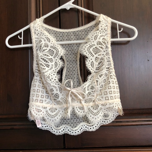 Victoria's Secret Other - Victoria Secret Dream Angels Scalloped Lace Bralette, NWT